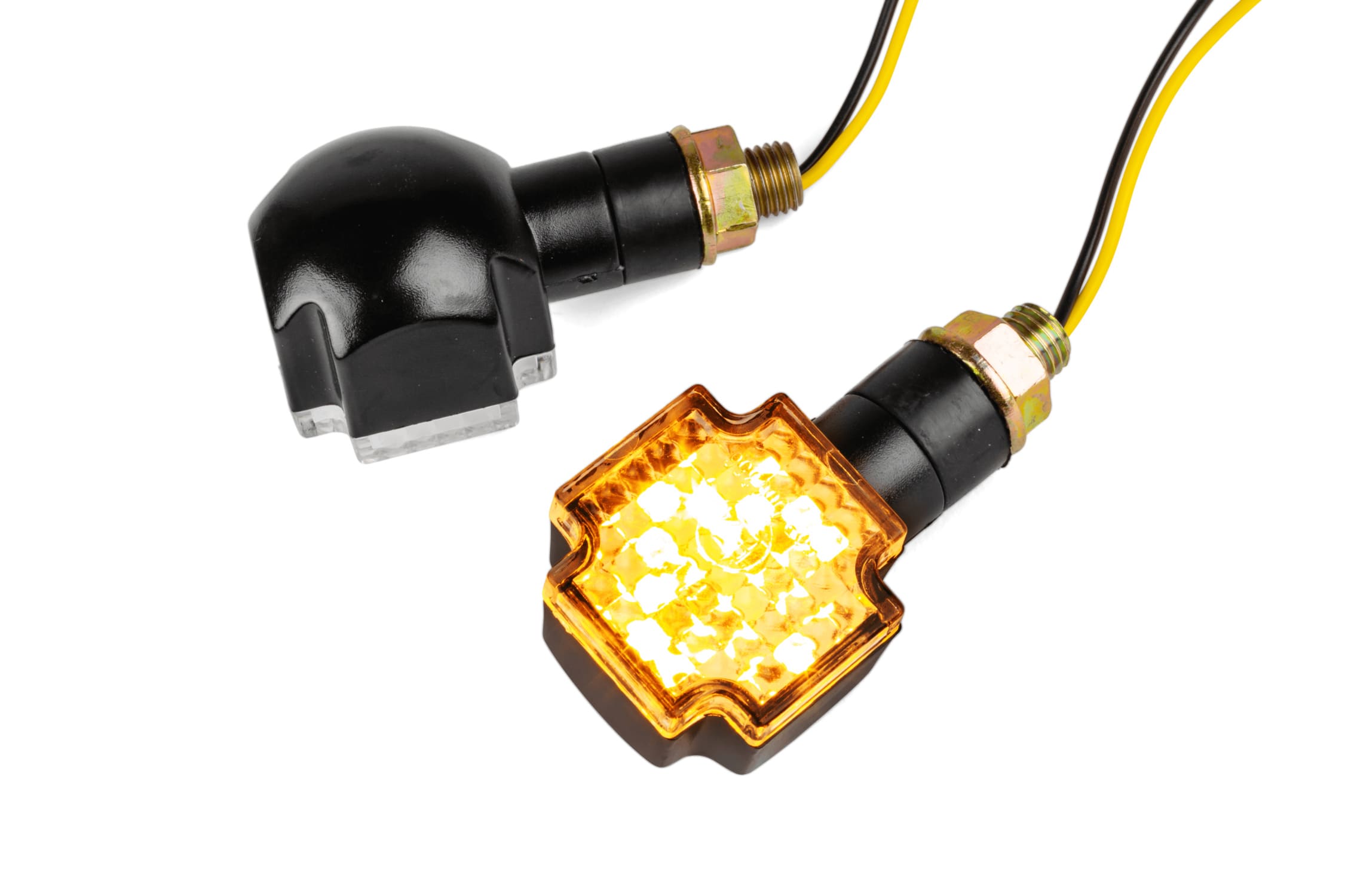 STR-678.48/BK Frecce LED sequenziale LED nero - omologato CE, COD: STR-678.48/BK