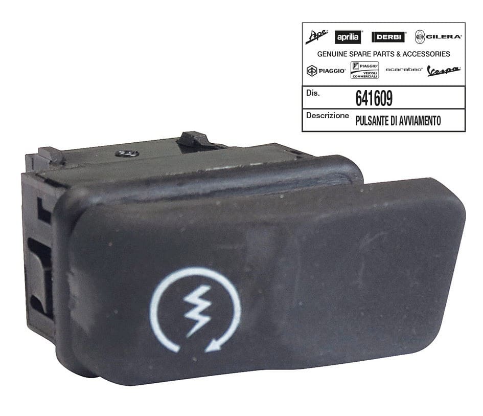 OE-PIA641609 PULSANTE AVVIAMENTO PIAGGIO PER PIAGGIO / VESPA, COD: OE-PIA641609