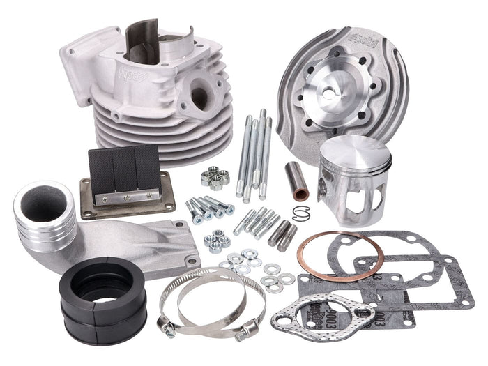 P140.0227 Gruppo termico Polini Evolution lamellare 152cc, Vespa 50 Special / Primavera 125cc ET3, d=60mm, 54mm corsa