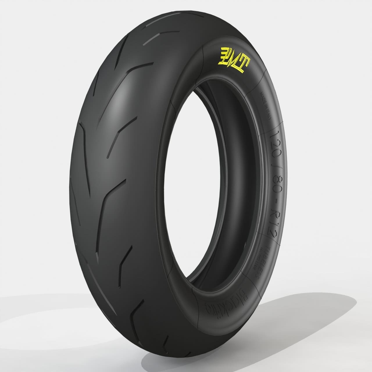 PMTMS12A24-S00 Pneumatico PMT 120/80 - 12" Soft S Semi-Slick “Blackfire”, COD: PMTMS12A24-S00