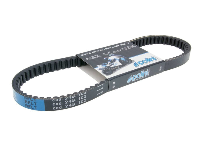 P248.102 Cinghia Polini Evolution Aramid Sym Jet 4/5 / Fiddle 2 / X-Pro 125cc, COD: P248.102