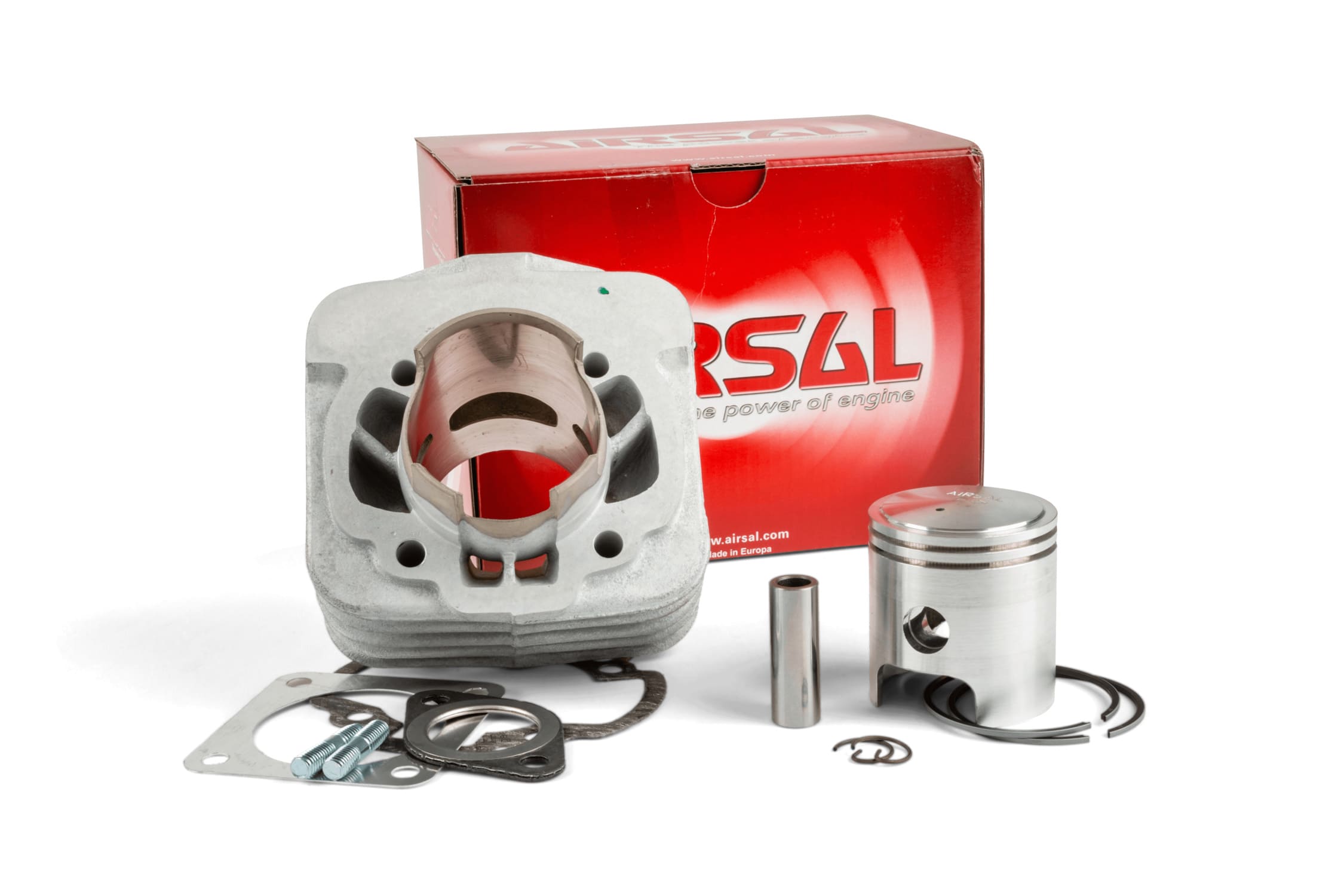 C02061446 Gruppo Termico Airsal Alu-Sport 70cc, Piaggio AC senza Testa