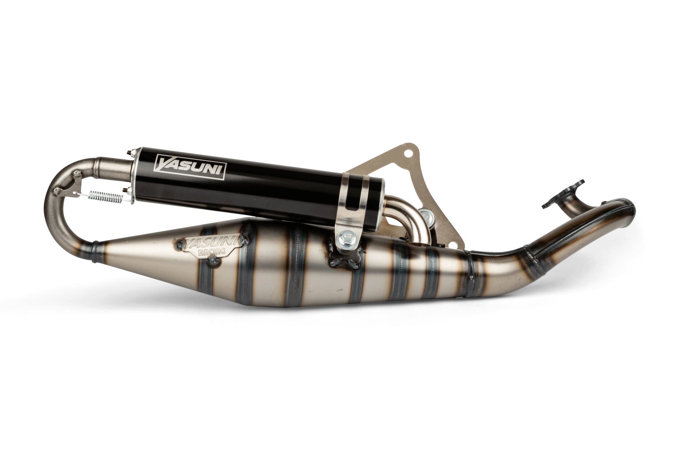 YAS317-4B Marmitta Yasuni Carrera 10 Black Peugeot orizzontale, COD: YAS317-4B