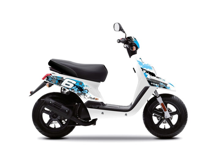 S6-056801/BL Kit deco Stage6 blu - nero Yamaha BW's / Booster dopo 2004, COD: S6-056801/BL