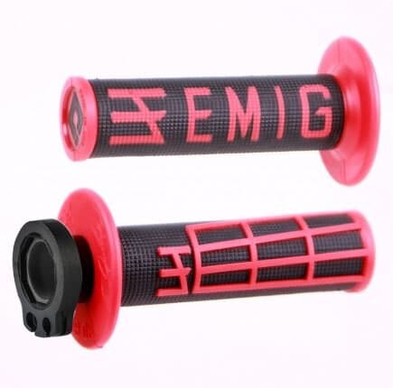 ODI-H36EMBR Manopole ODI Emig V2 Lock-on rosa / nero, COD: ODI-H36EMBR