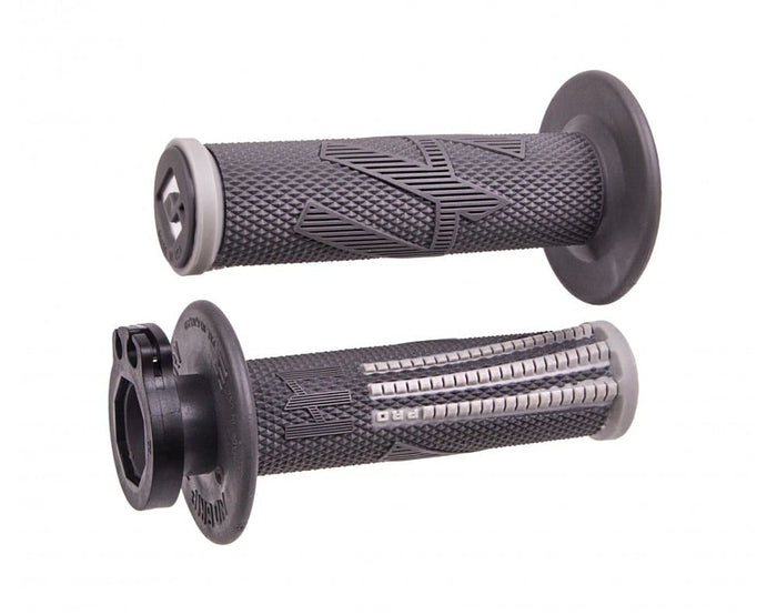 ODI-H36EPHG Manopole ODI Emig Pro V2 Lock-on full diamond grigio, COD: ODI-H36EPHG