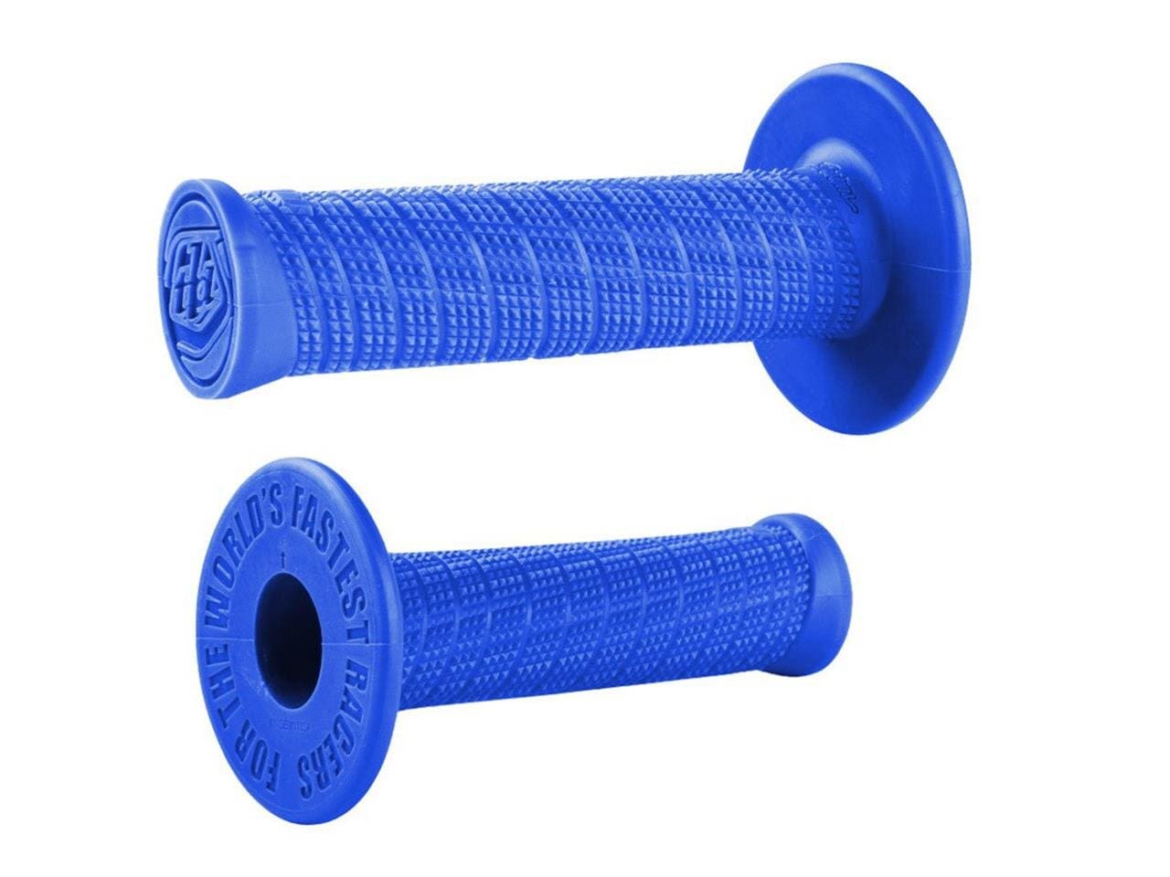 ODI-H00TLU Manopole ODI Troy Lee Design Full Diamond blu