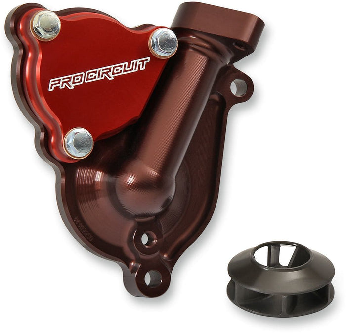PC-09401611 Coperchio pompa acqua Pro Circuit con propulsore KXF 250 2017-2020, COD: PC-09401611