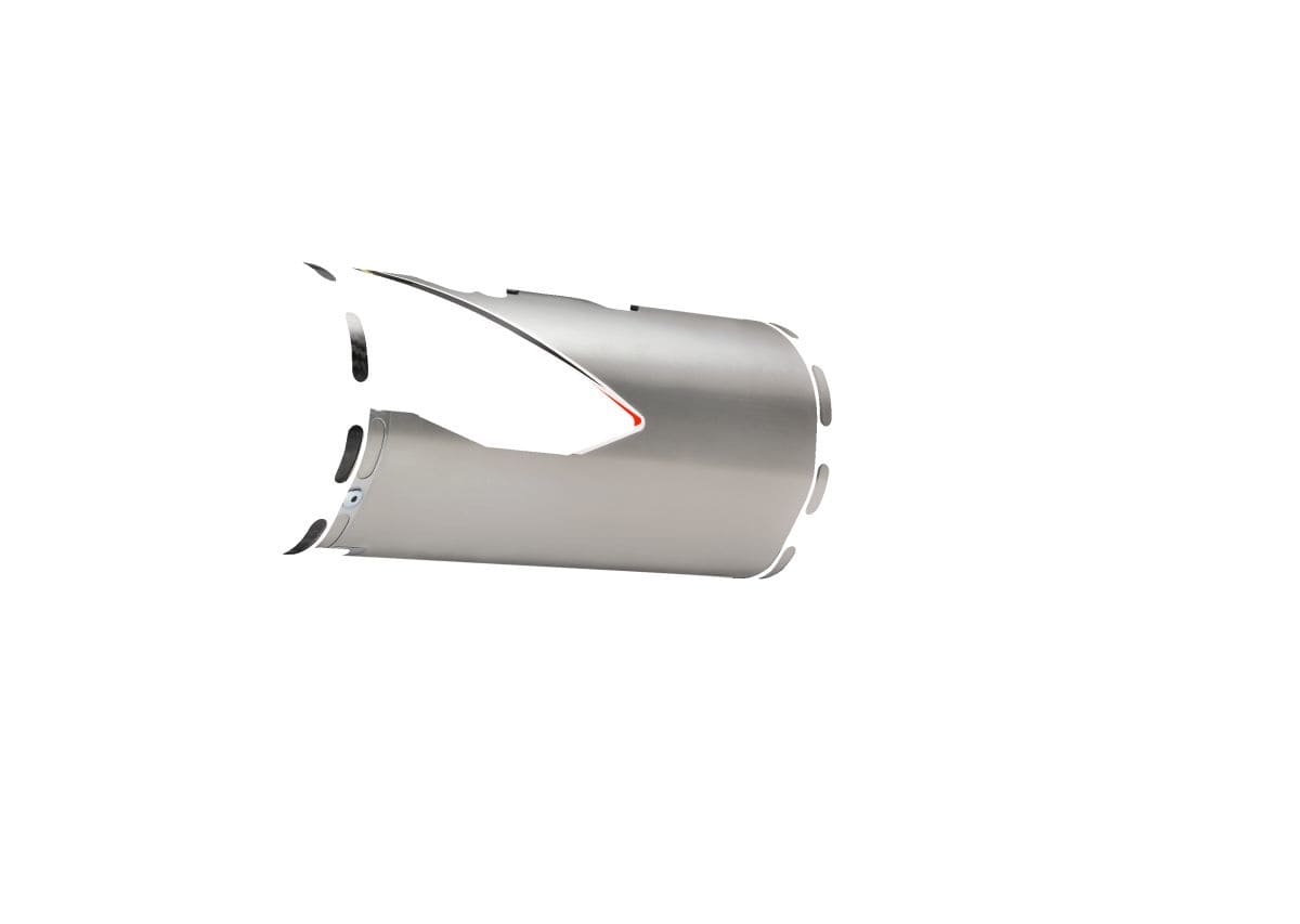 PC-18201710 Scarico completo Pro Circuit T6 inox / carbonio KXF 250 2017-2020, COD: PC-18201710