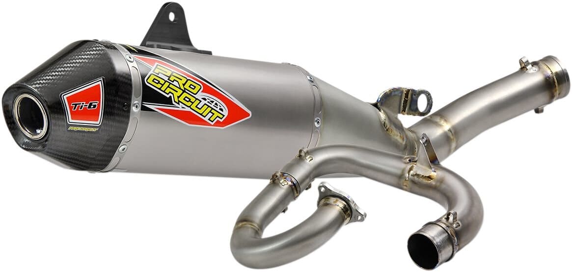 PC-0132345F Scarico completo Pro Circuit Ti-6 Yamaha YZF 450 titanio / carbonio 2023, COD: PC-0132345F