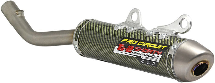 PC-18211735 Silenziatore Pro Circuit TI-2 Shorty carbonio / Kevlar® / titanio KX 250 2005-2008, COD: PC-18211735