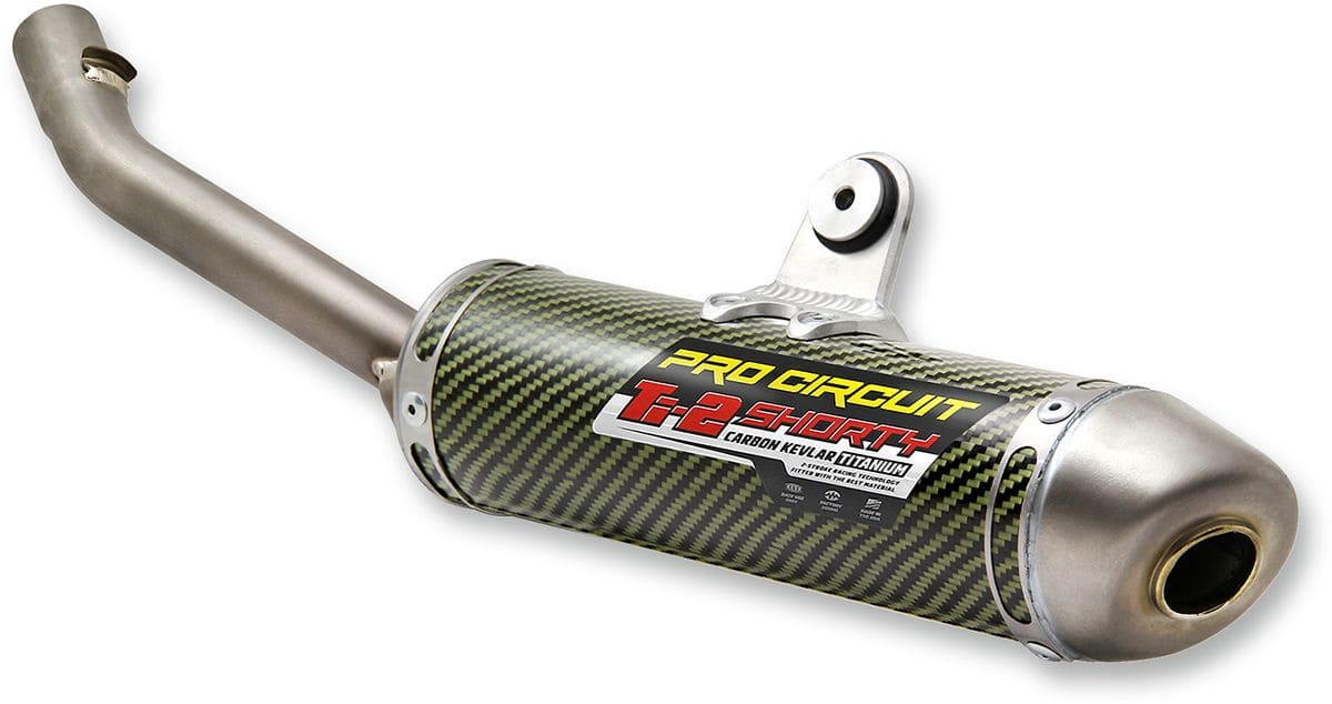 PC-18211766 Silenziatore Pro Circuit TI-2 Shorty carbonio / Kevlar® / titanio TC / SX 125 2016-2018, COD: PC-18211766