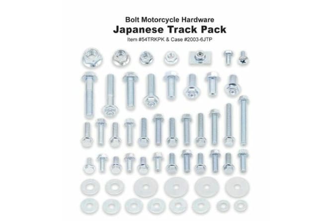 BLT-1061458 Bolt Track Pack scatola di viti completa per moto giapponesi, COD: BLT-1061458