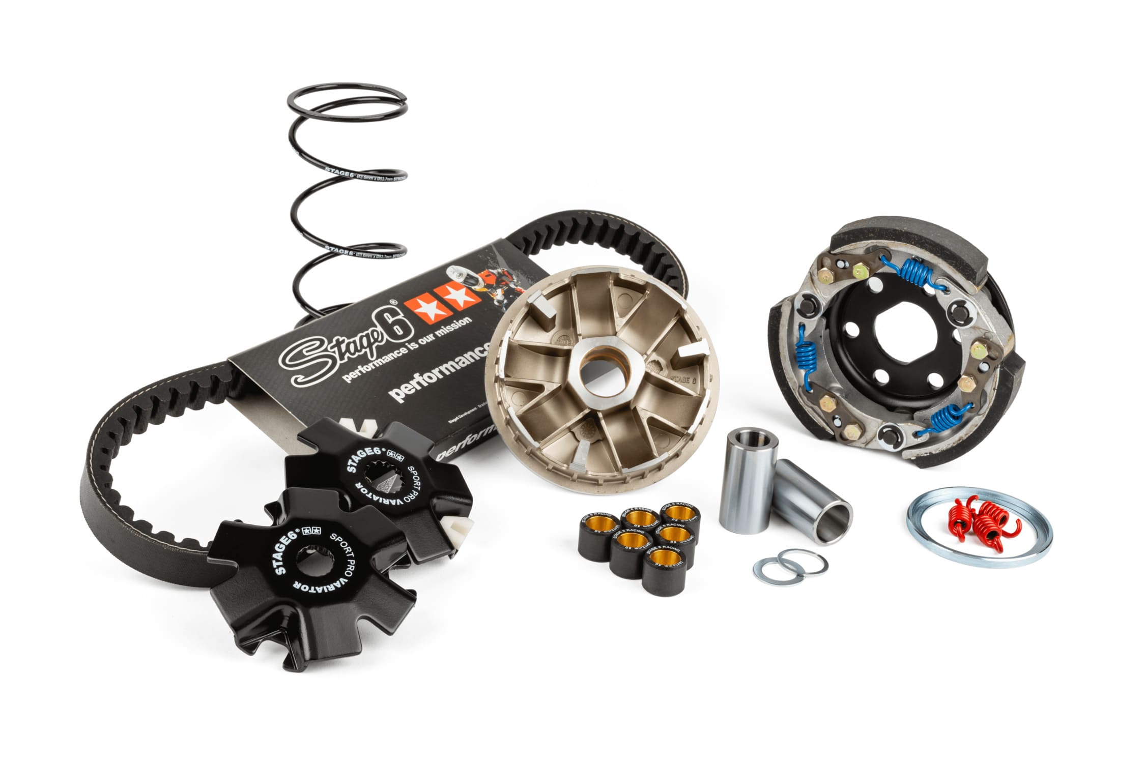 MS-PKMS6VARCPI01 Kit variatore / frizione Stage6 Sport Pro 112mm Minarelli / CPI / Cina 2T