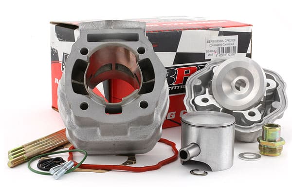 BRK-EQ-990-43 Barikit Racing Cylinder Kit 85cc Racing Carrera 43 Big Bore Derbi Euro3 (D50B0)