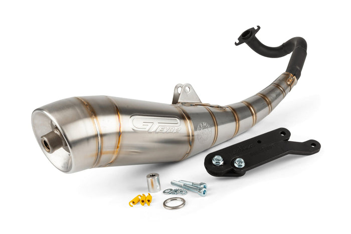 S7498 Marmitta LeoVince Handmade GP Peugeot Ludix Blaster / Jet Force, COD: S7498