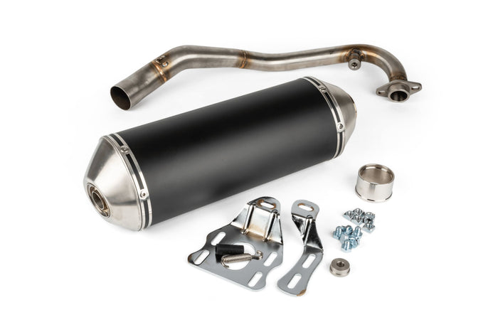 TK-M4T46-N Marmitta Turbo Kit GMax 4T Gilera Runner VX / Piaggio MP3 125cc, COD: TK-M4T46-N