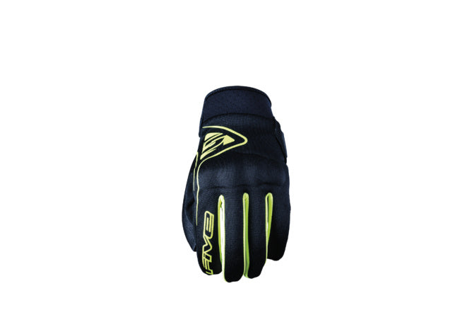 FV0221151610 Guanti Street Five Globe nero / giallo fluo L - Billaricambi SRLS