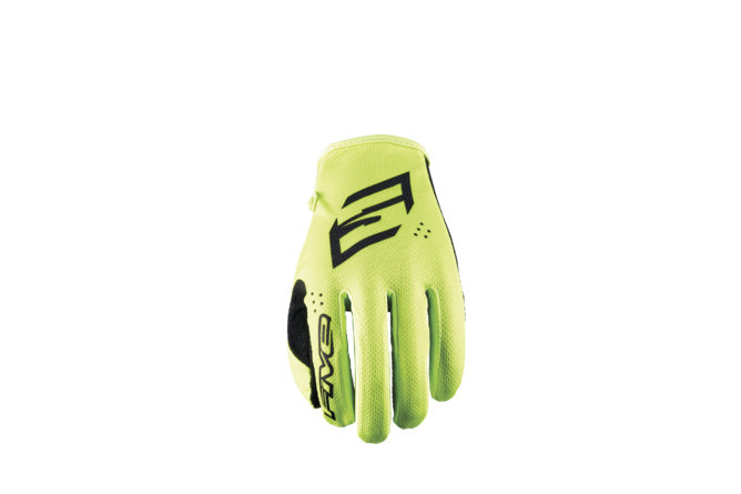 FV1222123309 Guanti MX Five MXF4 Mono giallo fluo M