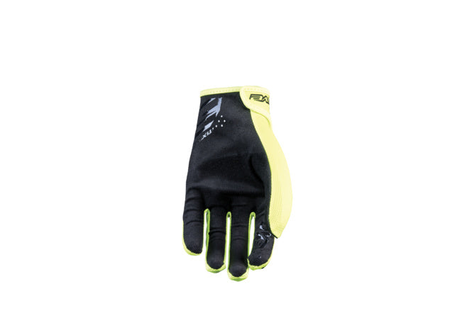 FV1222123310 Guanti MX Five MXF4 Mono giallo fluo L - Billaricambi SRLS