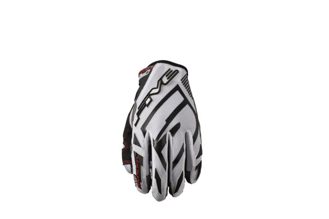 FV1217050208 Guanti MX Five MXF Pro Rider S bianco S