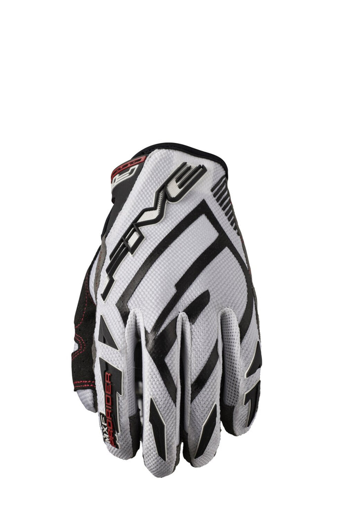 FV1217050208 Guanti MX Five MXF Pro Rider S bianco S