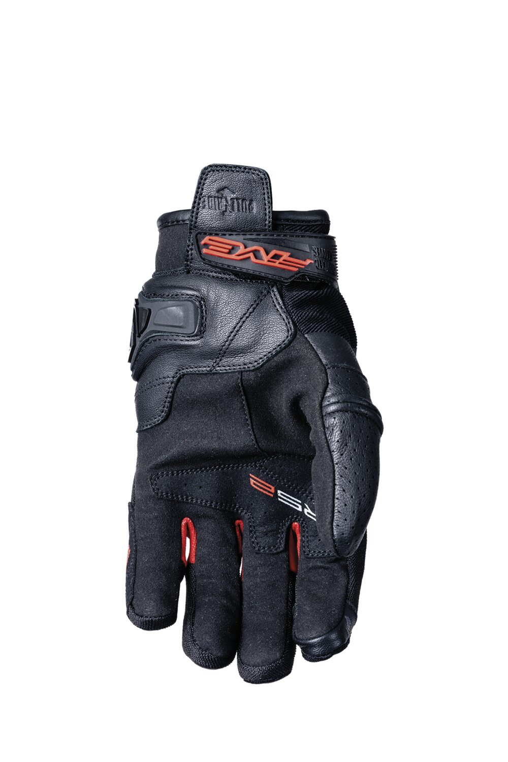FV0221101810 Guanti Street Five RS2 Evo nero / rosso L