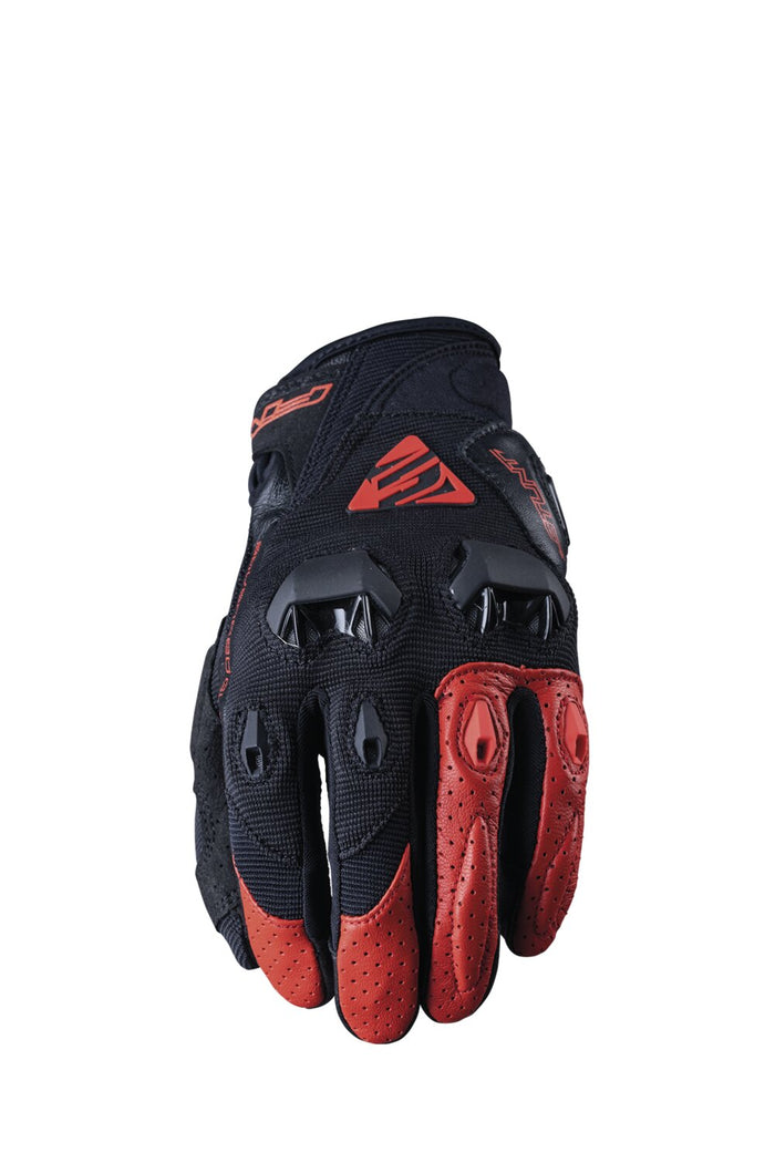 FV0221061808 Guanti Street Five Stunt Evo nero / rosso S