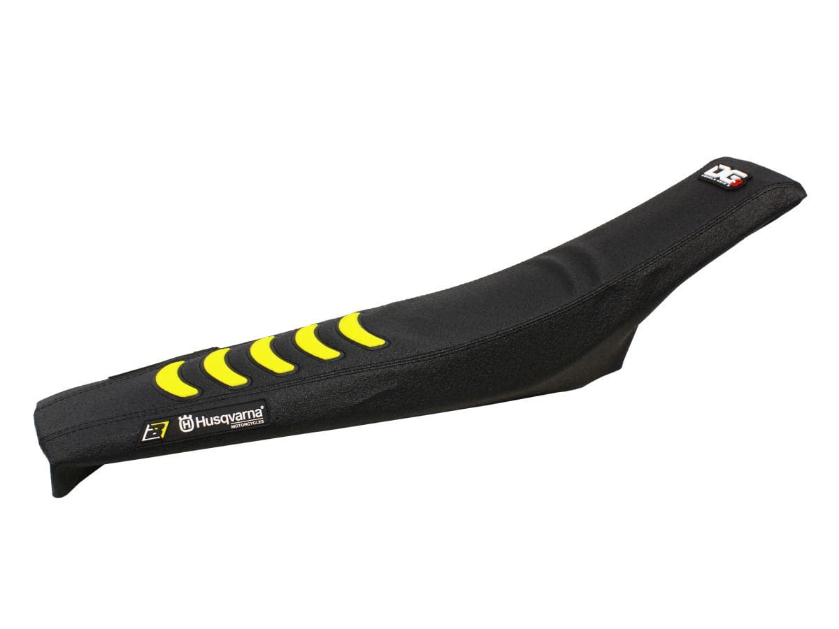 BB-08212533 Coprisella Blackbird Double Grip 3 nero/giallo Husqvarna 2016-2019, COD: BB-08212533
