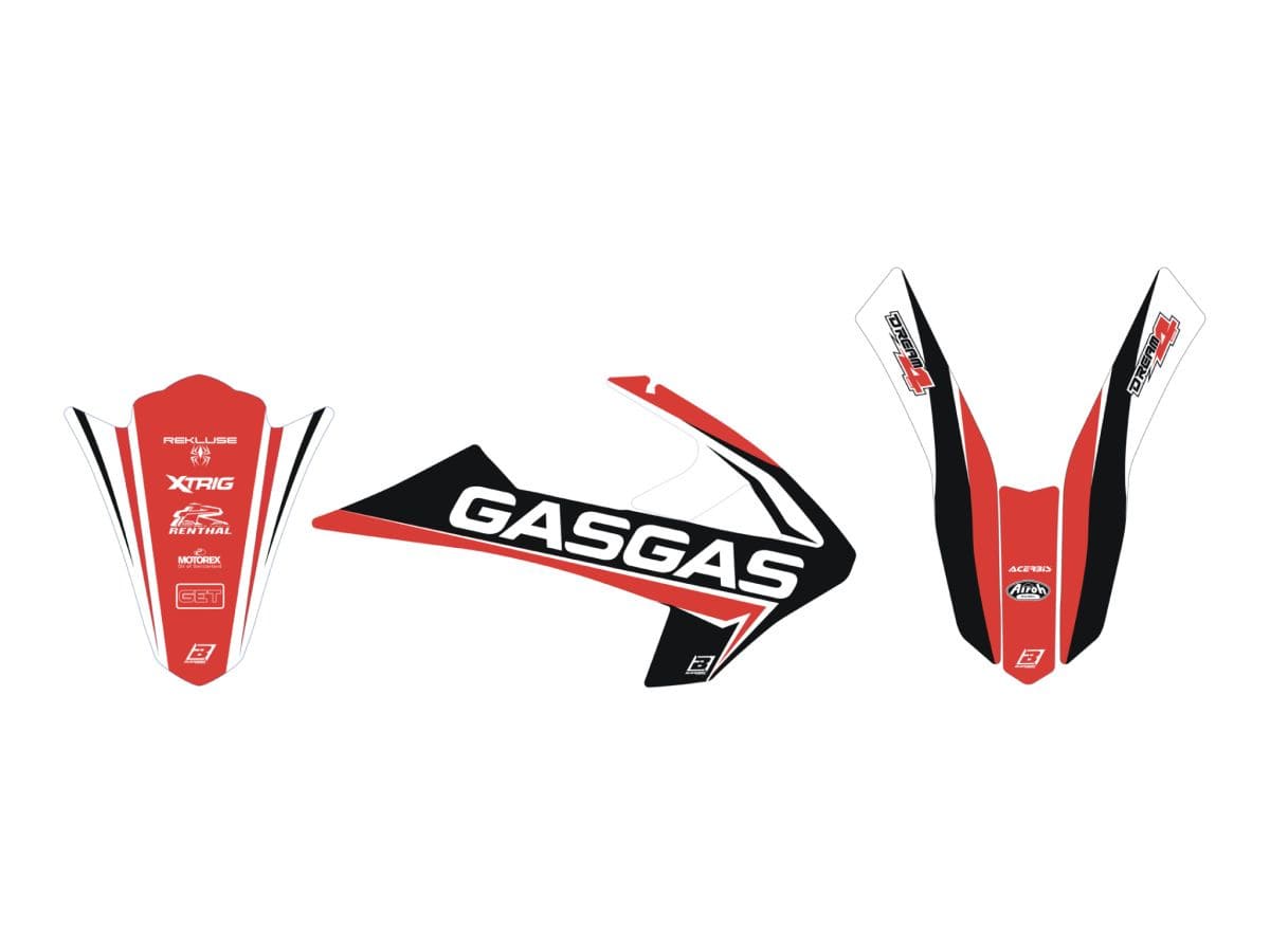 BB-43026657 Kit deco carena Blackbird Dream 4 GasGas 2018 / Rieju MR