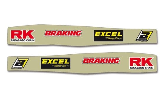 BB-43201786 Adesivo braccio oscillante Blackbird YZF 250 / 450 2009-2016, COD: BB-43201786