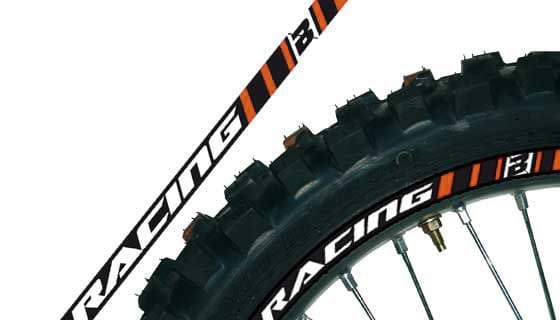 BB-43201904 Adesivo cerchio Blackbird arancione, COD: BB-43201904