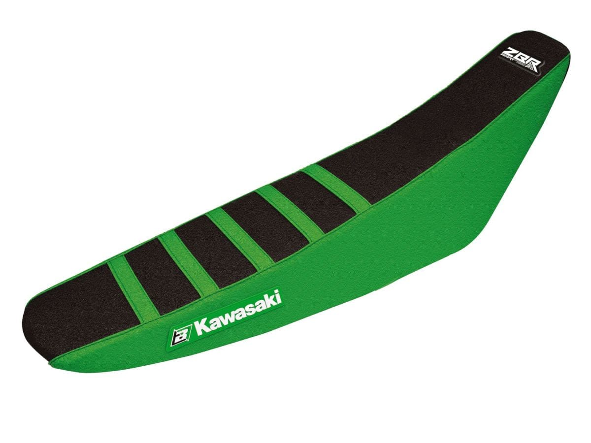 BB-08212517 Seat cover Blackbird Zebra green/black KXF 250 / 450 2006-2008
