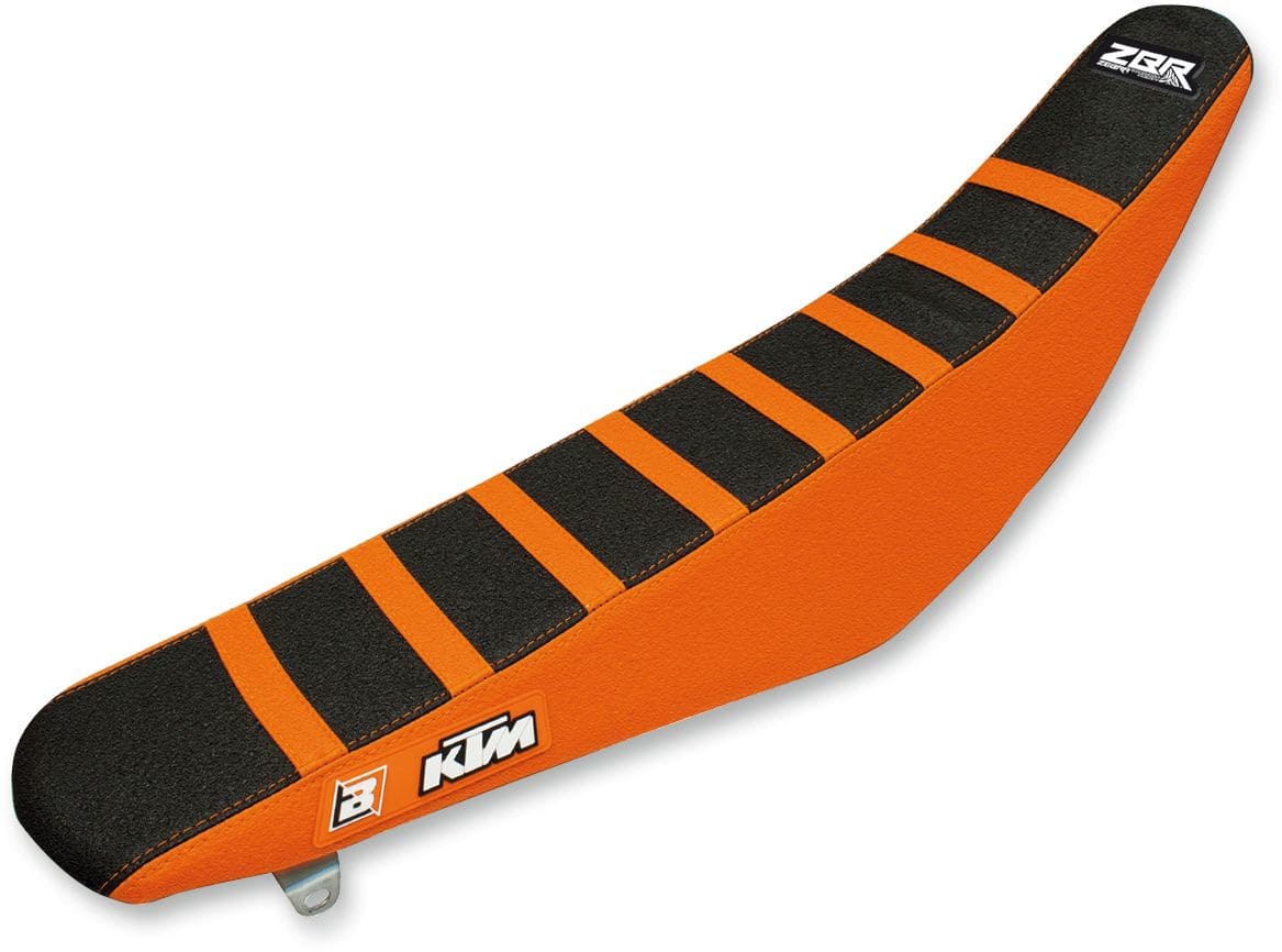 BB-08212524 Blackbird Zebra Seat Cover Orange/Black SX / EXC 2007-2011
