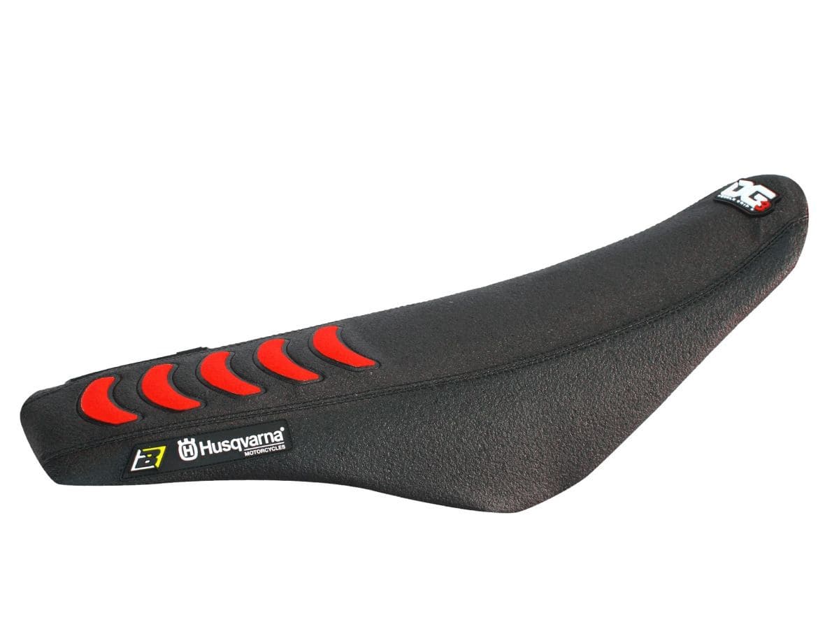 BB-08212531 Coprisella Blackbird Double Grip 3 nero/rosso Husqvarna 2008-2013, COD: BB-08212531