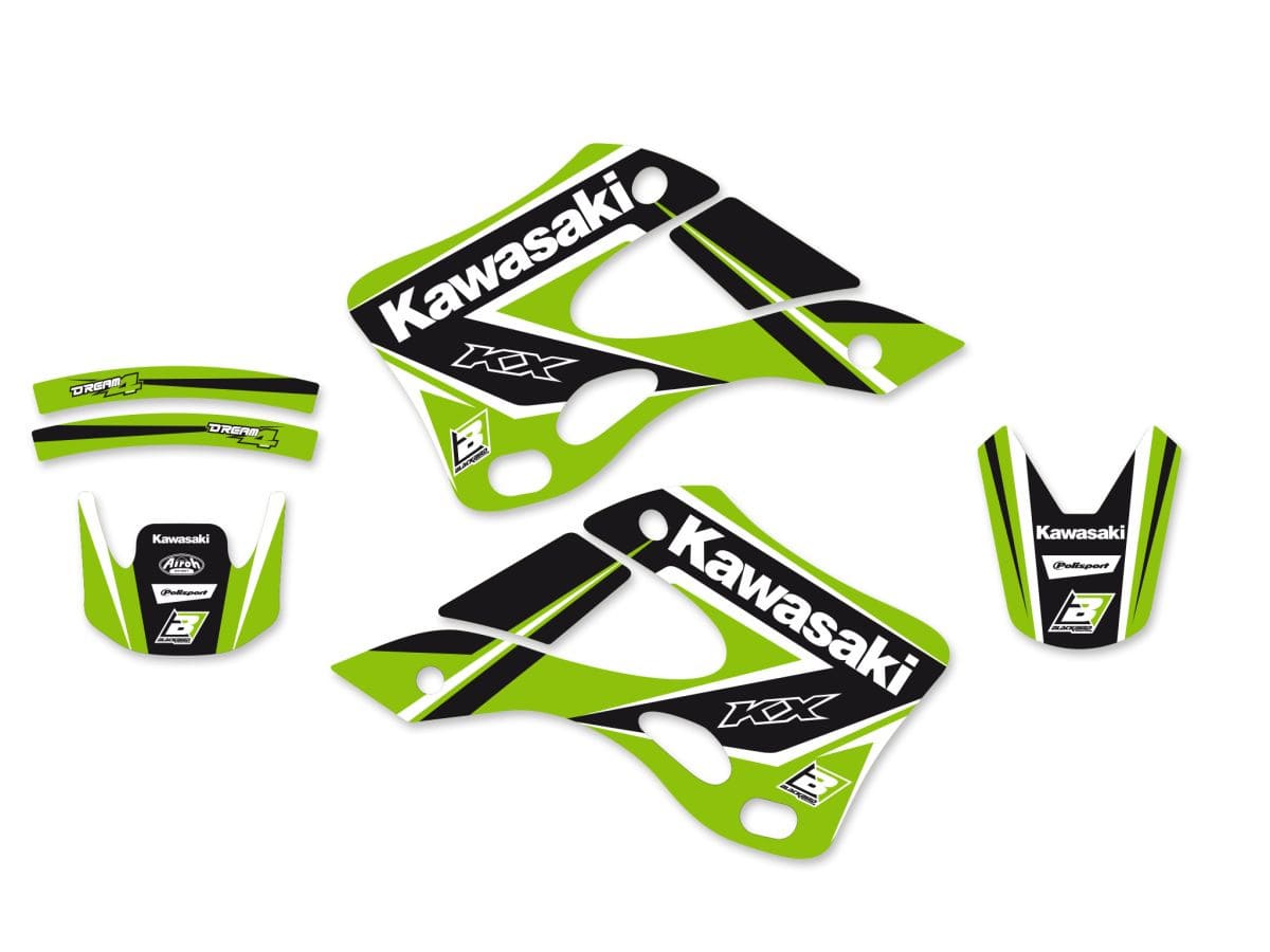 BB-43025692 Kit deco carena Blackbird Dream 4 KX 125 1999-2002, COD: BB-43025692