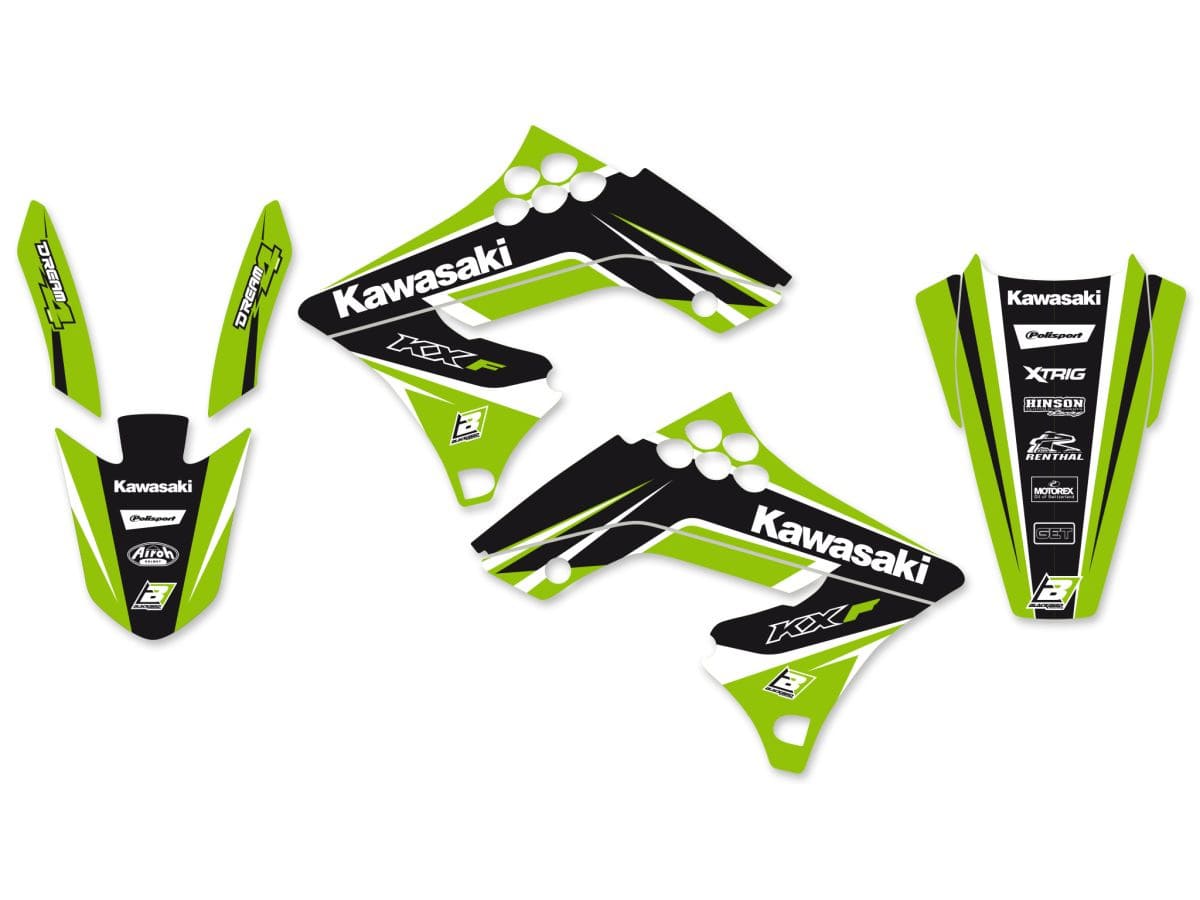 BB-43025696 Blackbird Dream 4 KXF 250 2009-2012 fairing deco kit