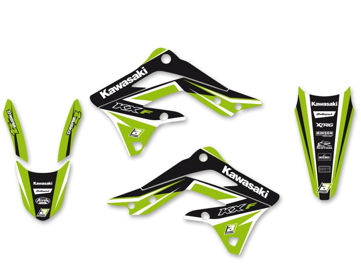 BB-43025701 Blackbird Dream 4 KXF 450 2012-2015 fairing deco kit