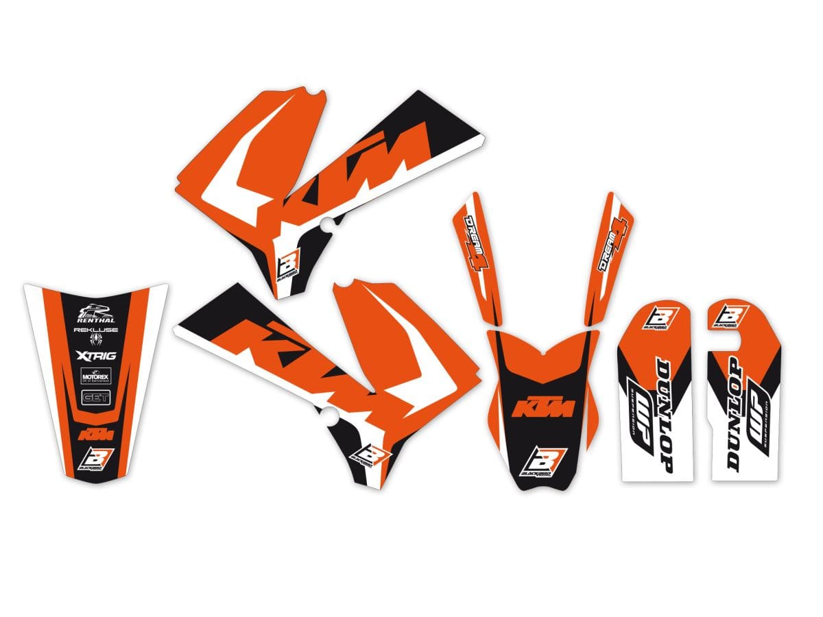 BB-43025707 Kit deco carena Blackbird Dream 4 SX 85 2006-2012, COD: BB-43025707