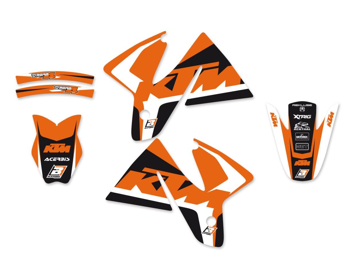 BB-43025711 Kit deco carena Blackbird Dream 4 SX 1998-2000, COD: BB-43025711