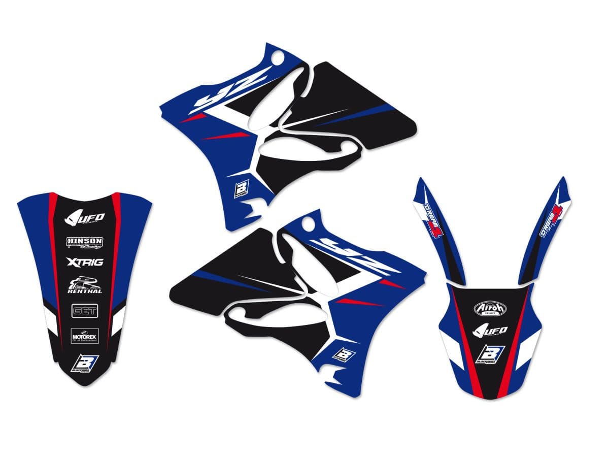 BB-43025725 Kit deco carena Blackbird Dream 4 YZ 125 / 250 2002-2014, COD: BB-43025725