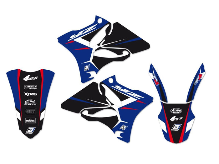 BB-43025725 Kit deco carena Blackbird Dream 4 YZ 125 / 250 2002-2014, COD: BB-43025725