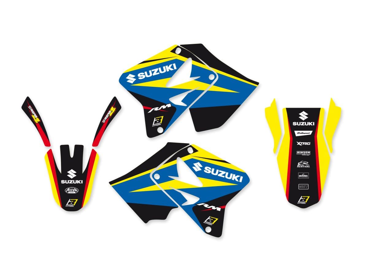 BB-43025743 Fairing deco kit Blackbird Dream 4 RM 125 / 250 2001-2008