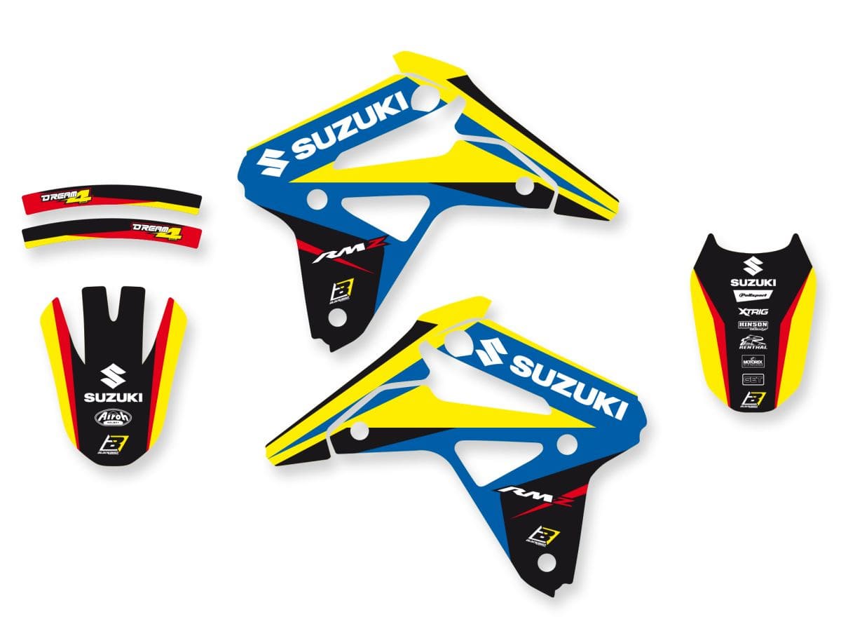 BB-43025747 Blackbird Dream 4 RM-Z 450 2005-2007 fairing deco kit