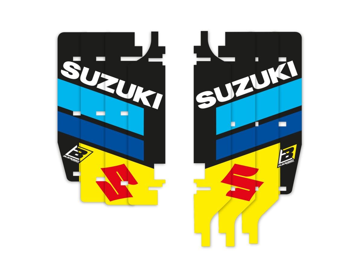 BB-43025935 Kit adesivo griglie radiatore Blackbird Suzuki World 2020 RM-Z 250 2010-2018, COD: BB-43025935