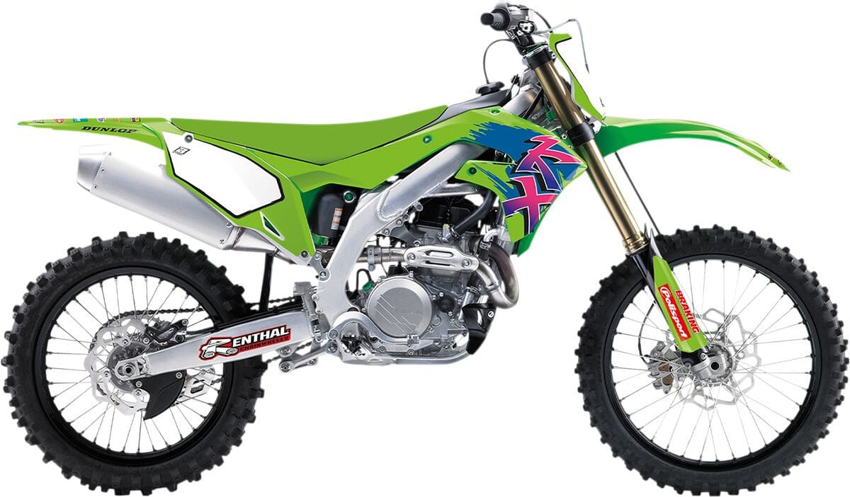 BB-43026704 Kit deco carena Blackbird Retro con coprisella KXF 250 / 450 dopo 2019, COD: BB-43026704