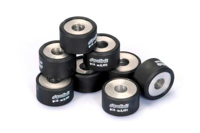 P242.390 Rulli variatore (x8) Polini 25x16mm - 11,0g