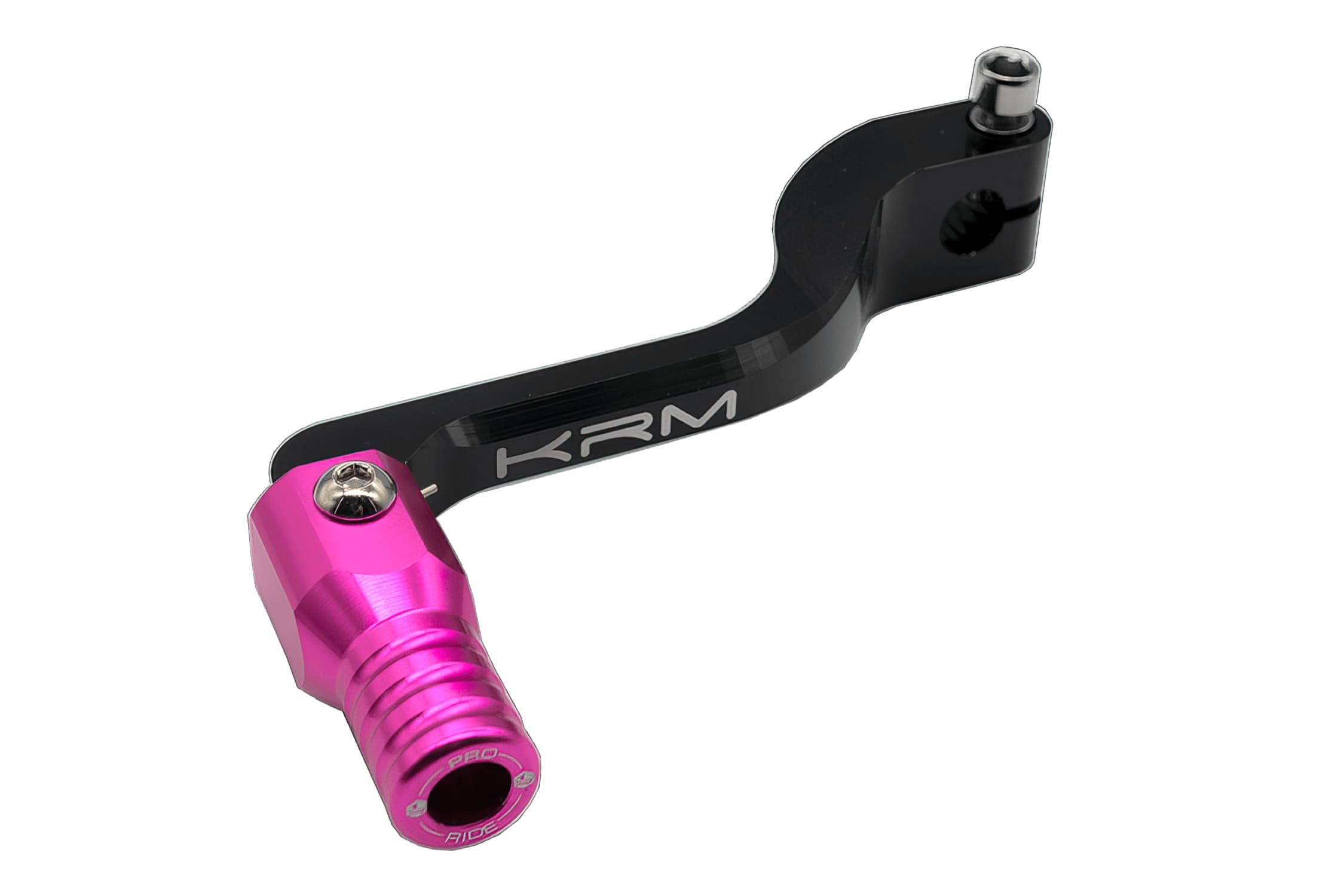 KR329F Pedalina cambio KRM nero / rosa Derbi, COD: KR329F