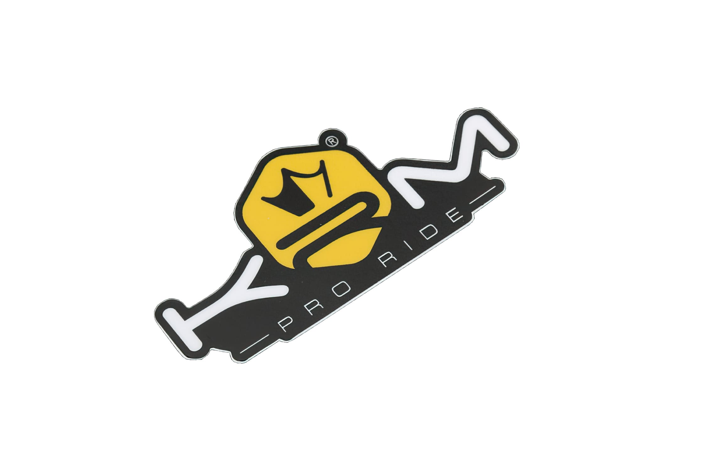 KR437F Adesivo KRM PRO Ride giallo, COD: KR437F