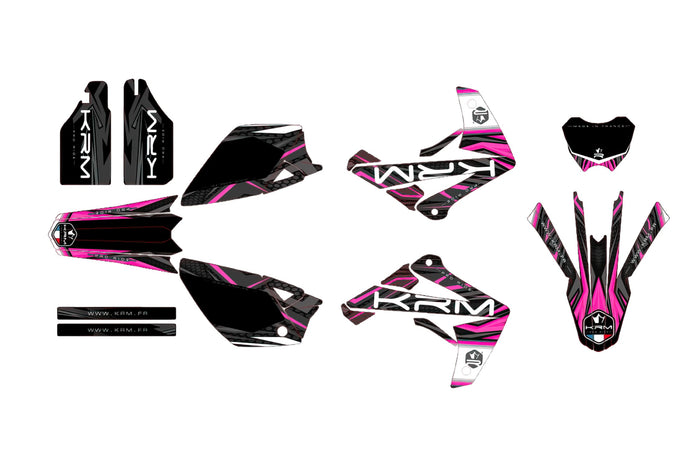 KR544F Kit deco carena KRM rosa Rieju MRT, COD: KR544F